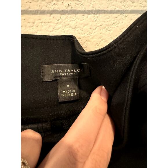 Ann Taylor Black Slacks for Women - Size 8 Business Casual - Picture 3 of 8